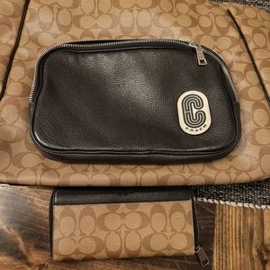 Large Coach Purse & Matching Wallet